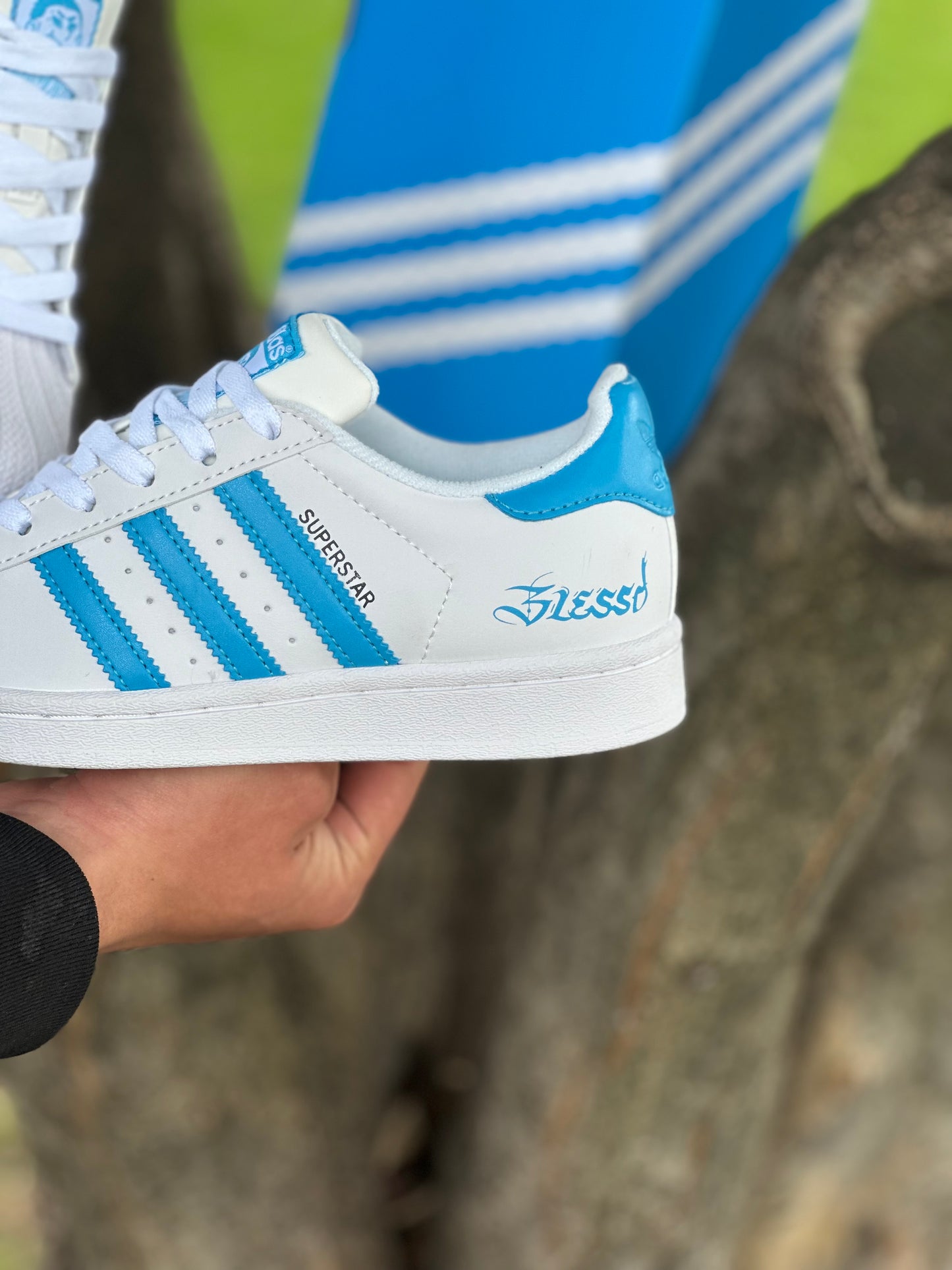 Adidas Súper Star X Blessd