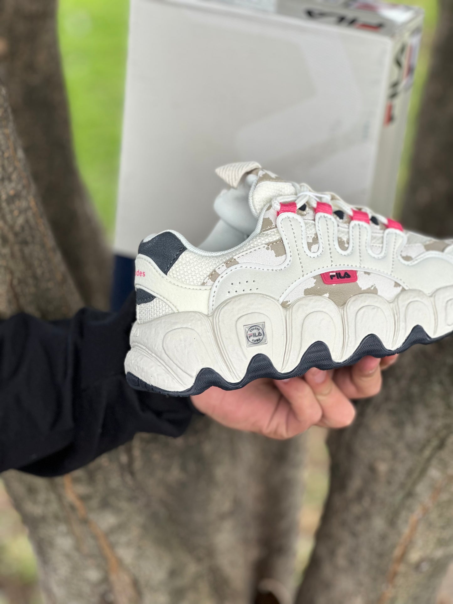Fila Croissant X White Grey