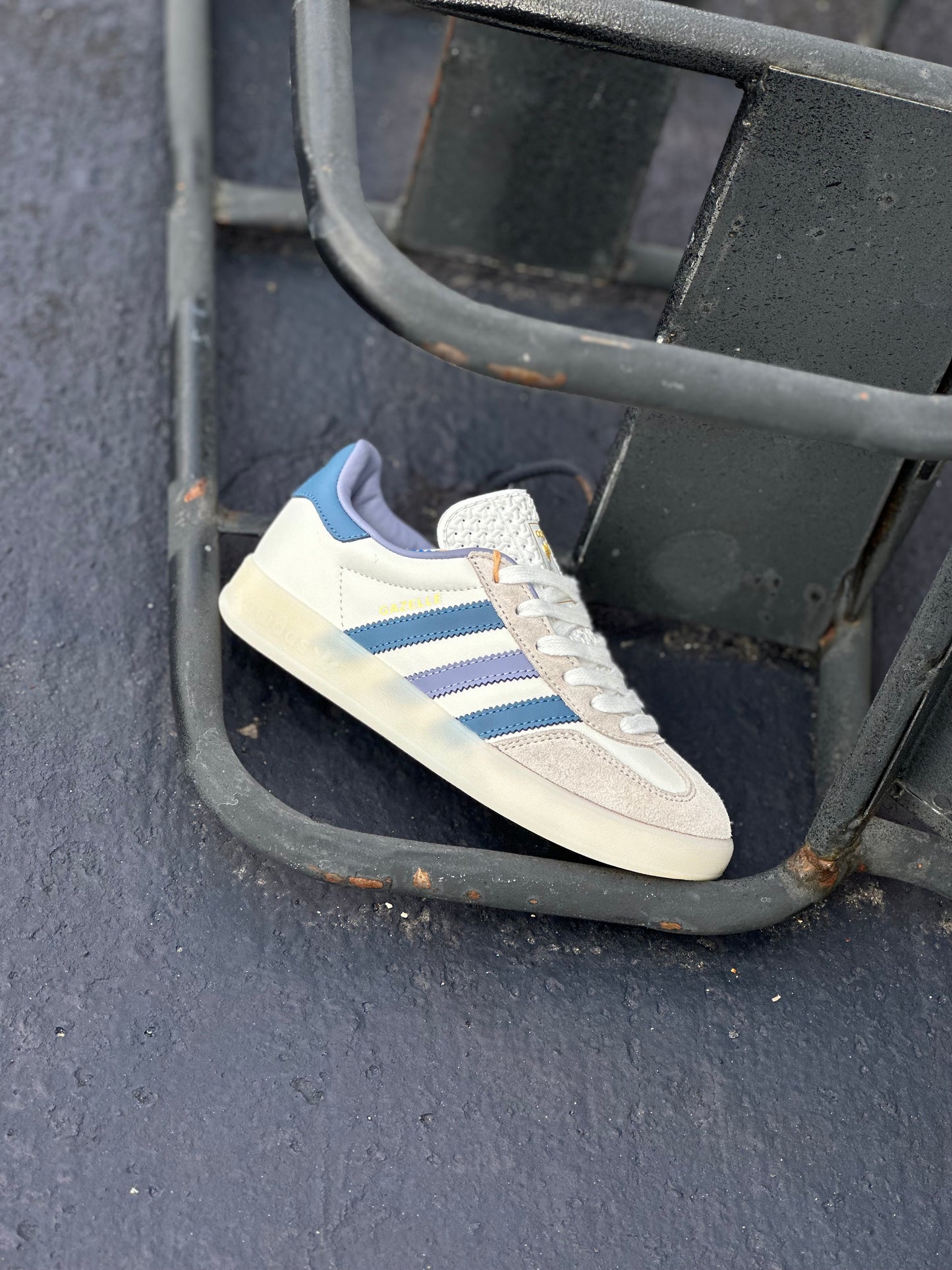 Adidas Gazelle Indoor White Navy