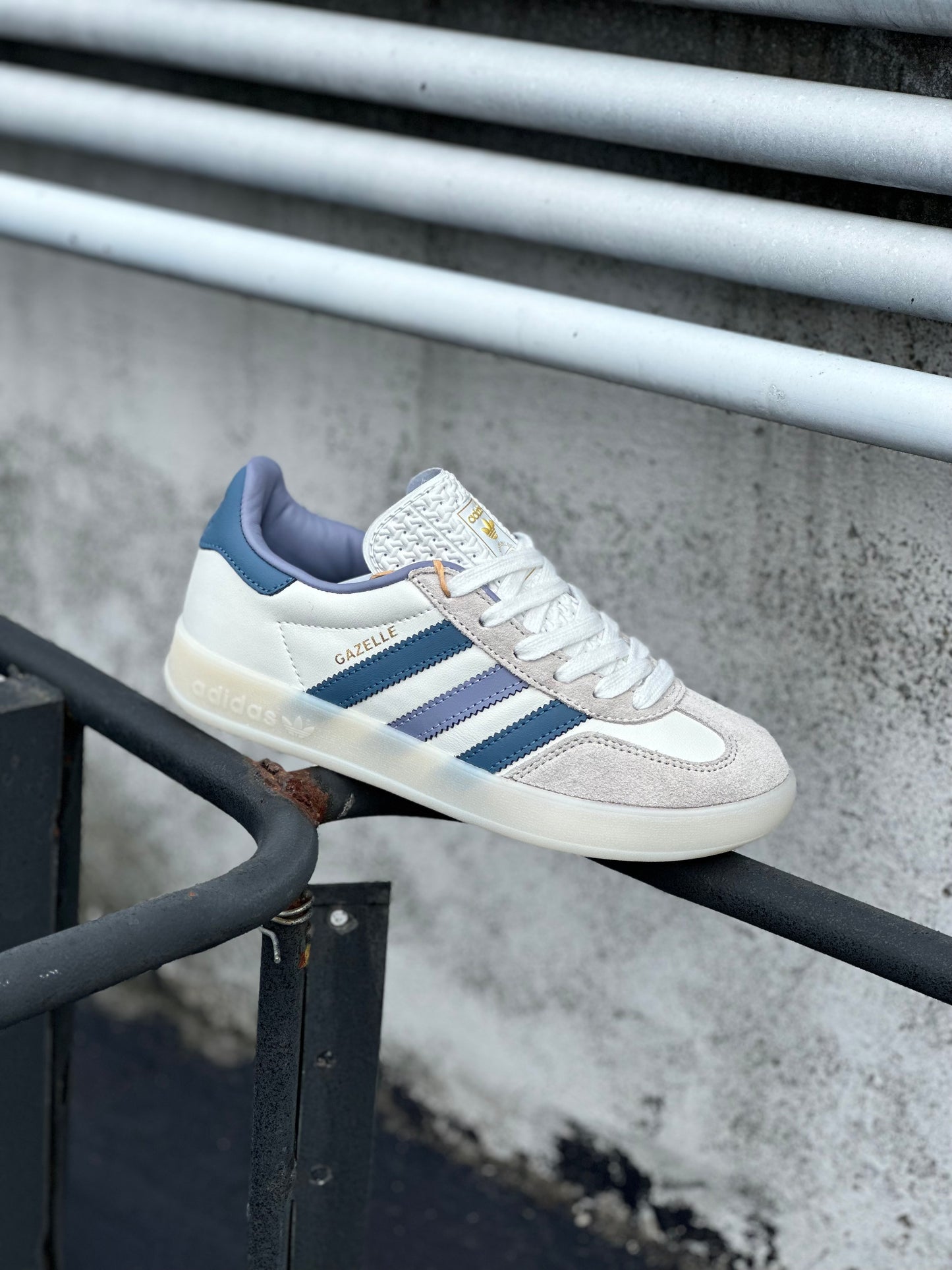 Adidas Gazelle Indoor White Navy