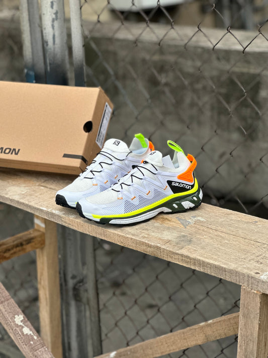 Salomón XT-RUSH White Neón Green