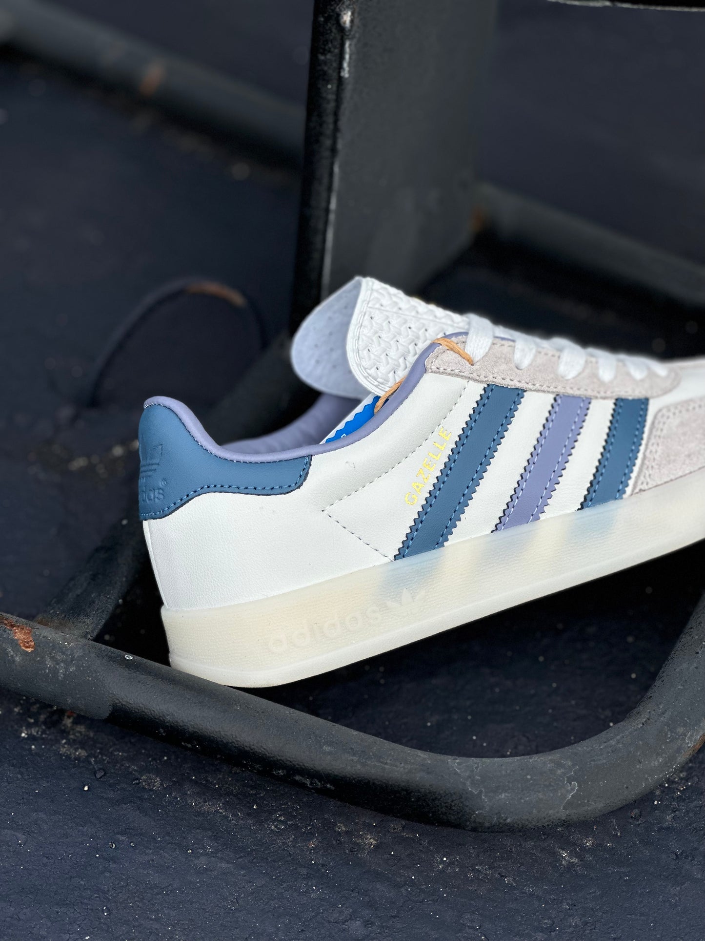 Adidas Gazelle Indoor White Navy